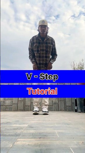 V Step BASIC Footwork Tutorial for my Beginners Friends #jddancetutorial #footworksteps #cwalk