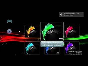 HOW TO CUSTOMIZE YOUR CFW XMB MENU!! PSN ICONS + COLDBOOTS +CUSTOM WAVES!!