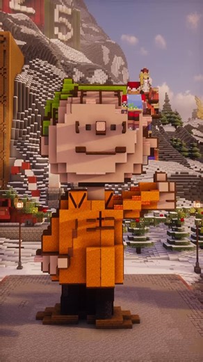 Minecraft Mason on Instagram: "Advent 2025 Day 22 - Linus “See Charlie Brown, that’s what Christmas is all about” Today’s build is Linus from Peanuts. if you liked this video, give it a ❤️! Share with your friends! ➡️ Save for later! 💾 and if you want to see more like this, considering following @minecraft.mason! tags: #minecraft #minecraftbuilds #minecraftinspiration #minecraftbuild #minecraftideas"