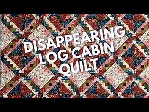 Disappearing Log Cabin Quilt