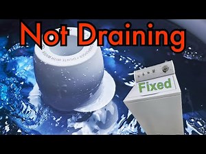 Top Load Washer NOT DRAINING? Easy how to repair. Lid Switch Repair for Whirlpool, Kenmore, Maytag