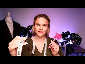 A Relaxing ASMR Tailor Suit Fitting & Measuring