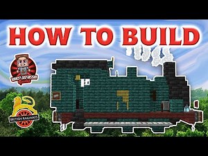 How to build an Easy Steam Train in Minecraft!! | Thomas the Tank Minecraft Tutorial!!