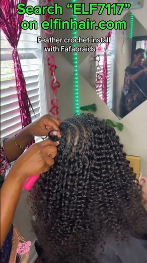 DIY Feather Curly Crochet Braids – Beginner Friendly Install Tutorial!