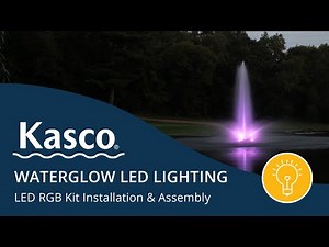 Kasco WaterGlow RGB LED Light Kit Assembly and Installation