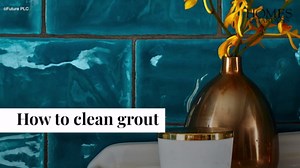 How to clean grout