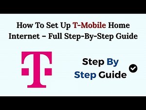 How To Set Up T-Mobile Home Internet (2026) – Full Step-By-Step Guide
