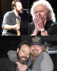 Barry Gibb’s First Solo Tour Had Bee Gees Fans In Tears With A Powerful Tribute! Joined By His Son Stephen Gibb, Barry Delivered A Deeply Moving Duet Of “I’ve Gotta Get A Message To You,” Paying Homage To His Late Brothers, Robin And Maurice. | Flash back, Saudades e recordações
