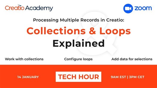 Processing Multiple Records in Creatio: Collections and Loops Explained | Dagmara Bąba