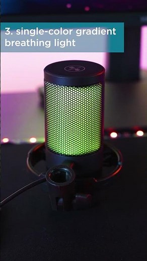 How the RGB Lighting Works on the Innogear CM38X Mic!