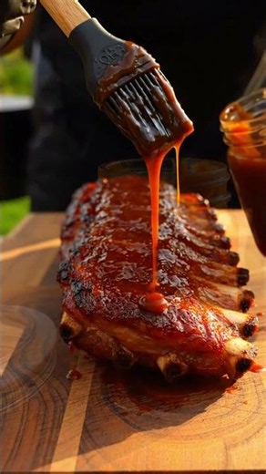 Perfect BBQ Ribs from Scratch | Ultimate Low & Slow BBQ Recipe #asmr #cooking #bbq