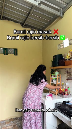 Kelakuan bumil gak bisa diemm Masak males, tapi bersih” SELALU wkwk Suka ngeluh capek pas malem tpi ya salah sendiri nyari” kegiatan 🤣 #bumilhappy #bumilsehat #pasutrimuda