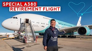 A Special Farewell Flight of Hi Fly A380 - Fly-Bys and Heart in the Sky | Sam Chui