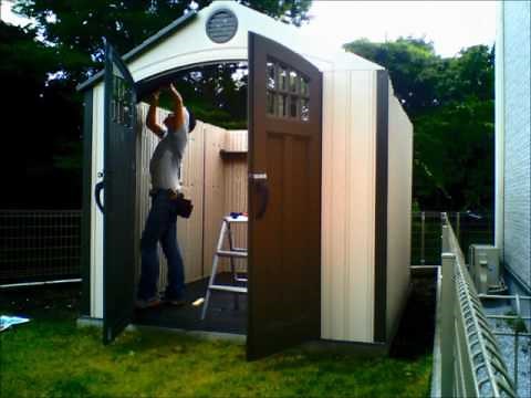 コストコ物置「LIFETIME SHED」製作
