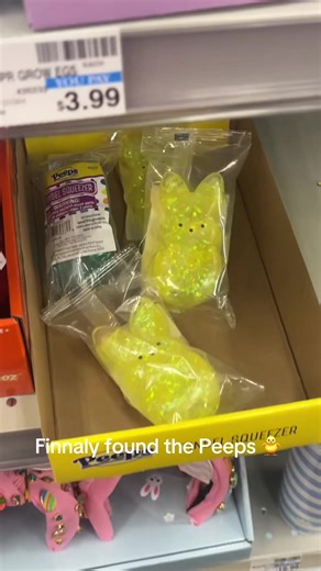 Discovering Peeps Squishies at CVS
