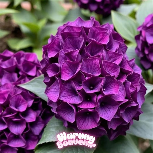 Deep Purple Hydrangea Seeds | Perennial Garden Flower (5 Seeds) - Etsy