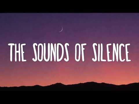 Simon & Garfunkel - The Sounds of Silence (Lyrics)