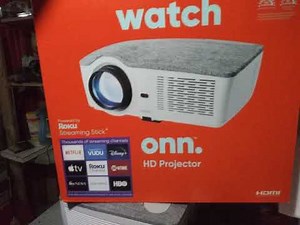 Soft Opening ONN Home Theater Projector Unboxing