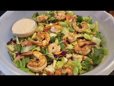 How to make Shrimp Salad with homemade salad dressing
