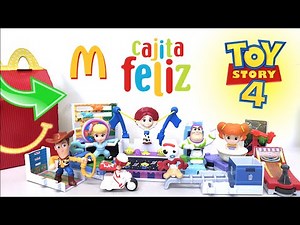 Cajita Feliz TOY STORY 4 | PARTE 3 - Disney Pixar McDonalds | Julio 2019 (Colección Completa)