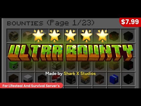 🎯 UltraBounty - The Ultimate Minecraft Bounty System