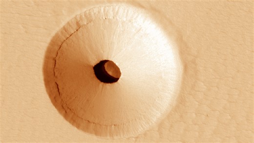Mystery Of What Caused This Giant Hole On Mars – And What Lies Inside?