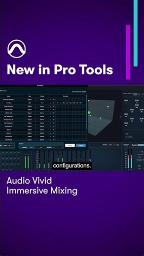 How to mix and deliver Audio Vivid content in Pro Tools