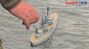 SMALLEST Radio Controlled (RC) BATTLESHIP | SMS Kronprinz | ACM kit with 400 parts ! | Essential RC