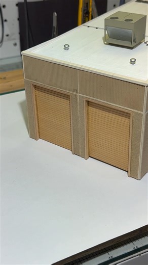 Here's what the doors look like operating, and I still have more to do to them before I'm finished, so stay tuned for the rest of the project | Scratch and Bash Structure Models