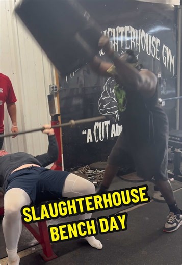 Slaughterhouse Bench Session - Gym Workout