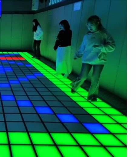 Red Neon Cyber Dance Mode Activated 🔴 #gamezone #game #cyberdance #gameplay