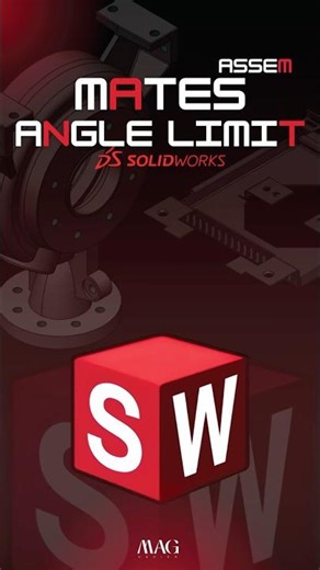SolidWorks Limit Angle Mate🚀 #solidworks #assembly #airpods #design #cad #solidworkstutorial