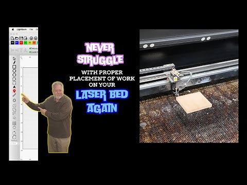 Effortless Material Positioning with LightBurn's 'Locate' Button - Step by Step Tutorial