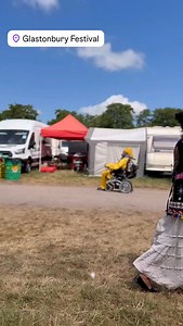 Glasto scenes #Glastonbury #triggerhappytv | Dom Joly