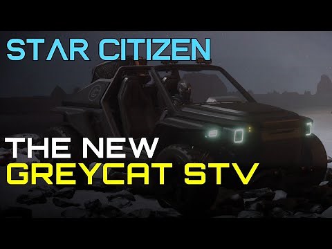 Air-dropping the NEW Greycat STV - Star Citizen 3.17.3 Ground Vehicle testing