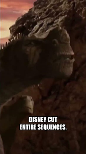 What Was Cut from Disney’s Dinosaur After Early Test Screenings?