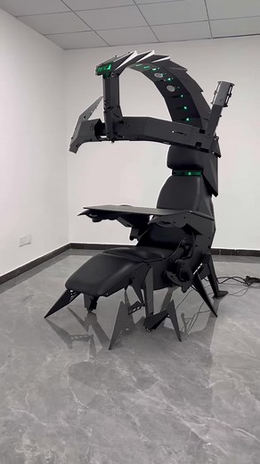 Hot Selling zero Gravity CLUVENS Scorpion PC Gaming Chair Cockpit Fully Electrical Recline for 3 Monitors IW-SK Scorpion Chair