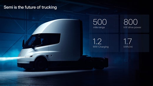 Tesla reveals its first Semi customer after launch