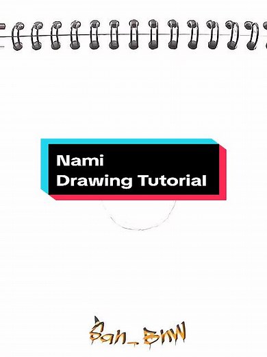 Drawing Tutorial: Nami from One Piece