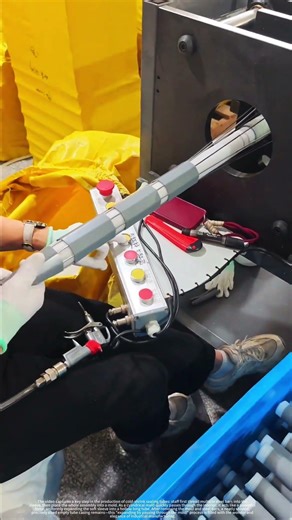 The "Steel Bar High-Speed Train" Expands the Sealing Tube in One Pass