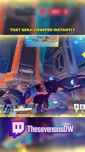 Genji Swapped Instantly After That Headshot