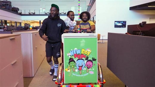 163K views · 1.4K reactions | The New Day stop by WWE Headquarters, bringing their brand of positivity as they dole out ice cream treats to the WWE employees. | WWE | Facebook