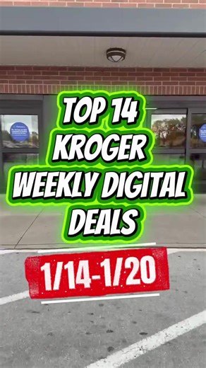 Discover Exciting Kroger Digital Deals This Week
