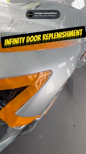 Infinity Door Replacement #autobody