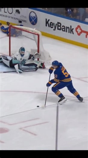 The hidden shooters eye factor that costs you goals!⁠ ⁠ Most know about the factor of your vision being a different angle than the puck. Whether you are a lefty or a righty the puck sees different parts of the net than you do. ⁠ ⁠ This is also true when the goalie slides. ⁠ ⁠ What might appear to be a wide open upper part of the net is often a tiny sliver of an opening under the bar. ⁠ ⁠ This misunderstanding causes players to get robbed backdoor after a smart goalie takes a way most of the net 