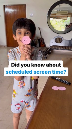 6.1K views · 18 reactions | Would you try out this hack with your kid? 盧⏰ Scheduled screen time for kids can help establish healthy habits by encouraging time-management and gives the child authority over what to watch #explore #fyp #explorepage #children #screentime #parentingguidelines #parenting #littlejoys | Little Joys | Facebook
