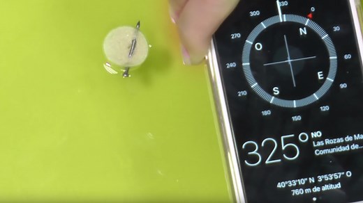 Cómo hacer una brújula casera