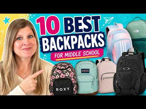10 Best Backpacks for Middle Schoolers | Don’t Buy Until You See These