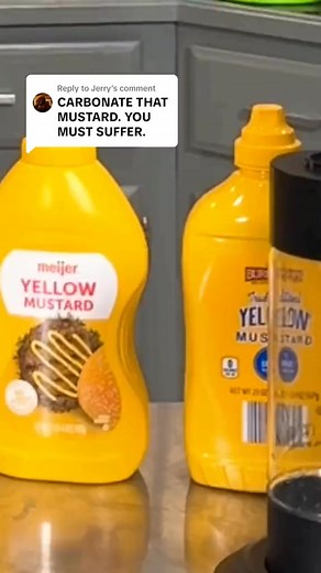 84K views · 3.6K reactions | Replying to Fizzy Carbonated Yellow Mustard… yep. Feel free to suggest some better options… #carbonated #testkitchen #fizzy #espressoboy #mustard | Robb Marrocco | Facebook