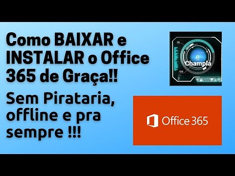 Como BAIXAR e INSTALAR o Office 365 de Graça e SEM PIRATARIA 2023!!!